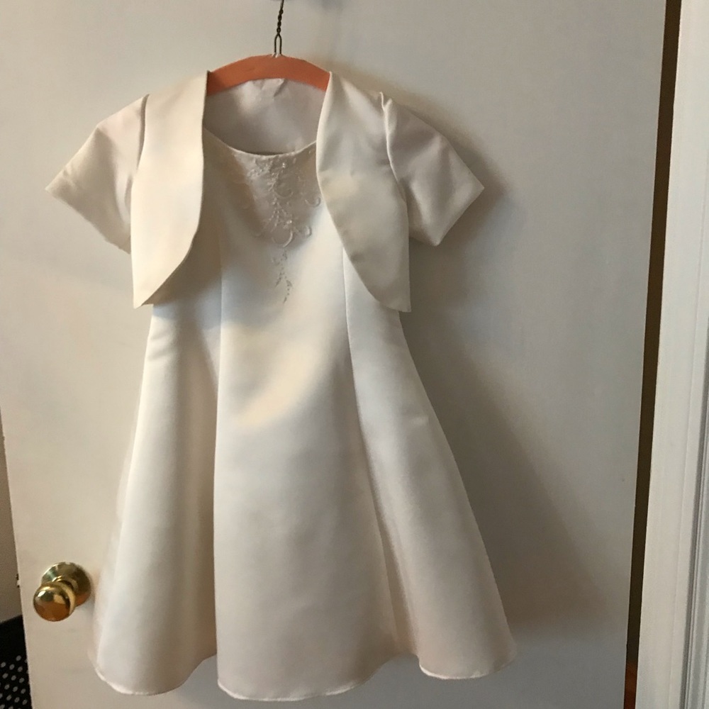 Little Girls Communion or Flower Girl dress